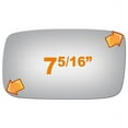 thumbnail image 4 of Burco Side View Mirror Replacement Glass - Clear Glass - 2857, 4 of 4