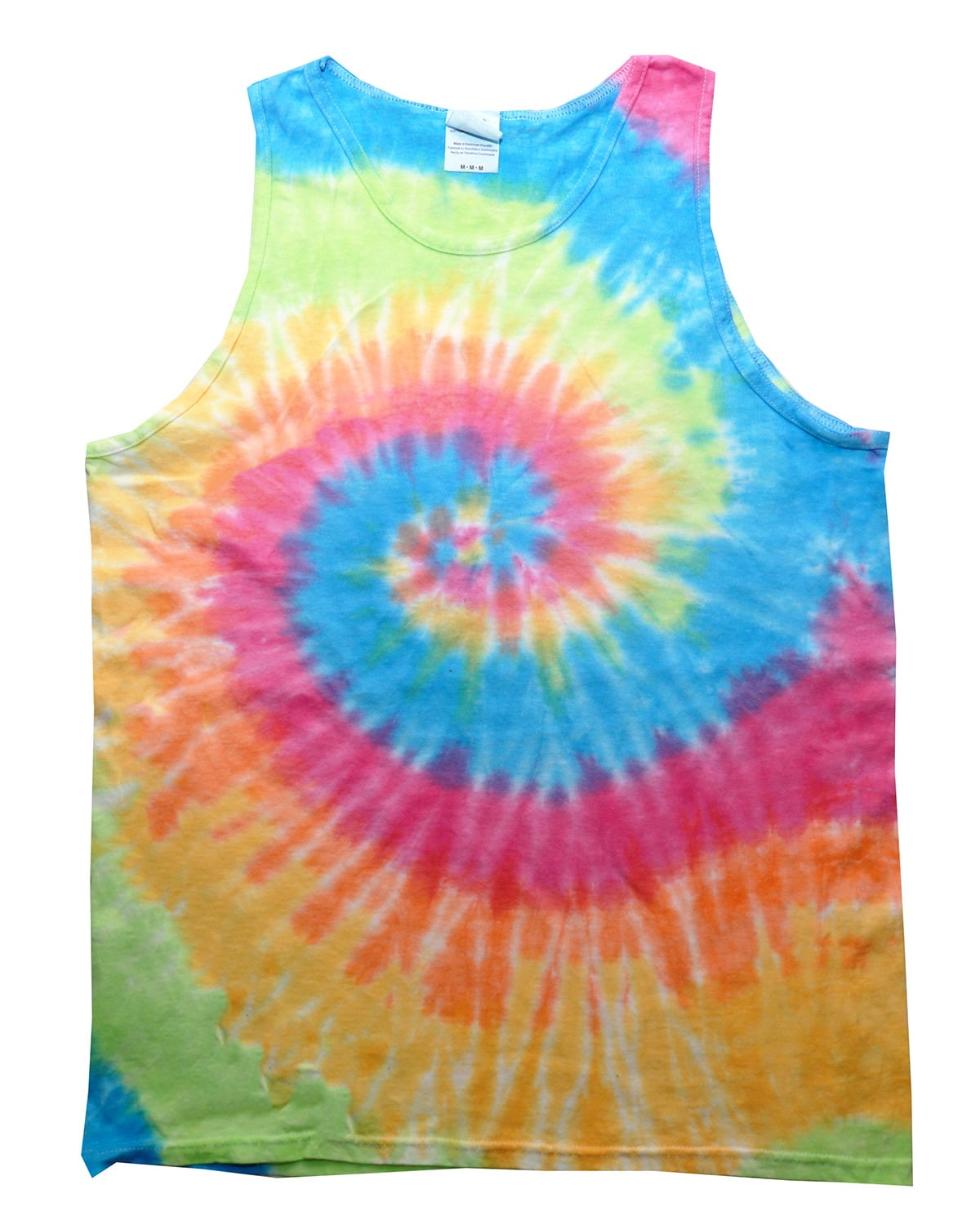 TieDye TieDye CD3500 Adult 5.4 oz., 100 Cotton TieDyed Tank