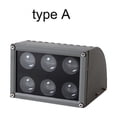 thumbnail image 3 of Nuevo reflector LED para exteriores, resistente al agua IP67, foco LED para exteriores de 18 W y 24 W, iluminación exterior de ángulo estrecho de alta potencia, 3 of 5