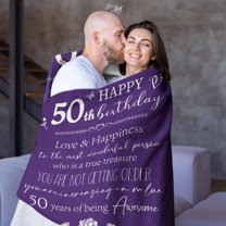 Cavalier King Charles Spaniel Blanket Gifts for Cavalier Lover & Owner, Cavalier Gifts for Women & Men, Blanket for Cavalier Dog Mom & Dad, Soft Flannel Blanket, 60 x 50 inches