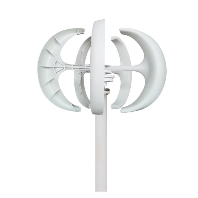 500W Vertical Axis Wind Generator 12V 24V Red And White Ball Type For Land Marine Use Low Wind Speed Starting Wind Turbines ,Widely Use