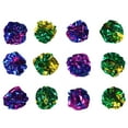 thumbnail image 6 of Chiwava 24PCS Mylar Balls Shiny Crinkle Cat Toys Ball Kitten Crackle Lightweight Play  1.6" Assorted Color, 6 of 11