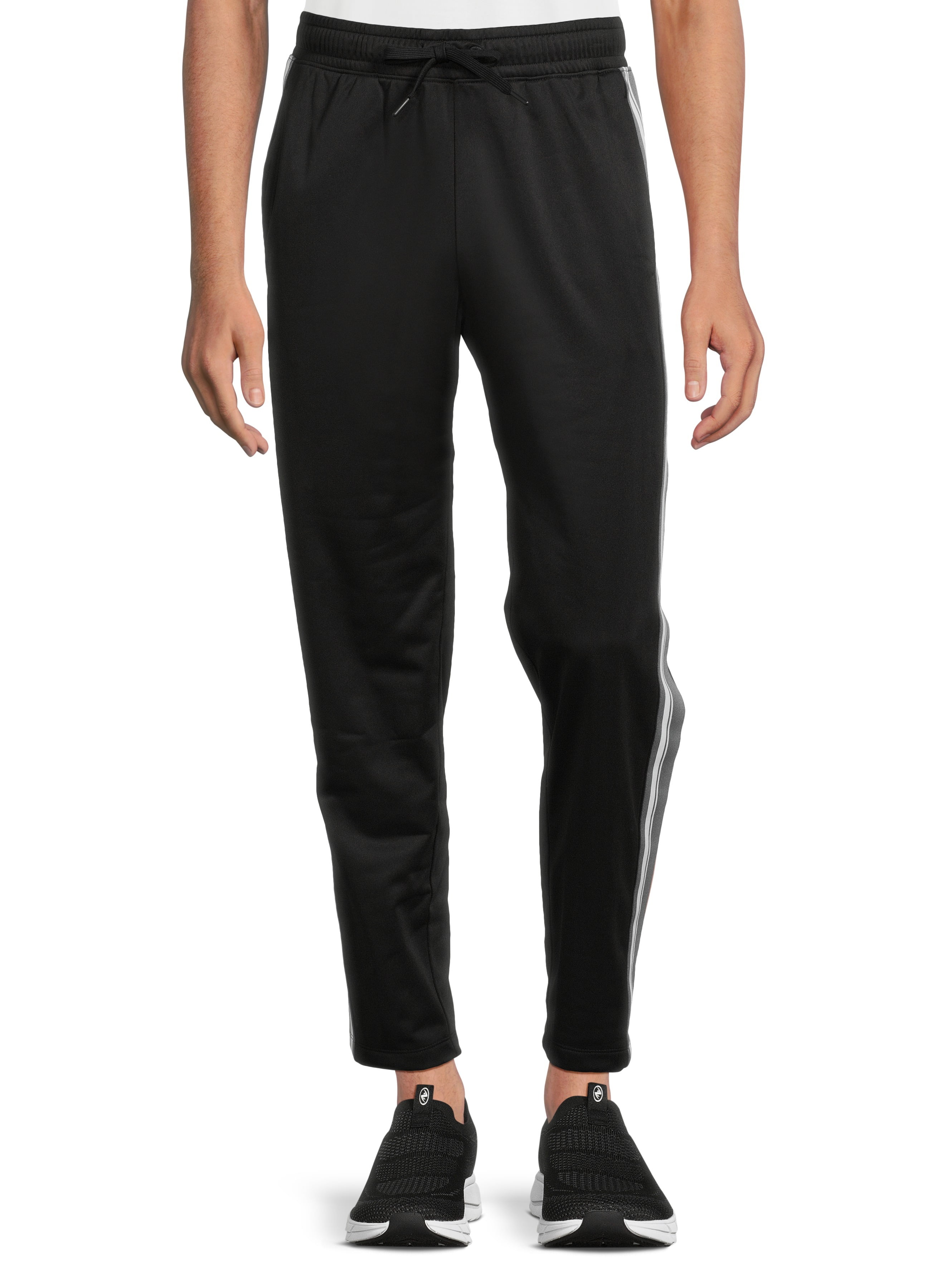 TRAINING TRACK RIBBED PANTS 黒Sサイズ Athletic Works Men's and Big Men's Track Pants, Sizes S-3XL