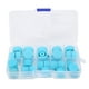 thumbnail image 3 of Kit De Sellado Del Sistema De Aire Acondicionado, Piezas De Aire Acondicionado, Diseño Práctico De Anillo De Sellado De Goma, 30 Piezas De Repuesto Azul Para Puerto De ANGGREK AC Charging Port Cap, 3 of 8