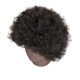 thumbnail image 5 of Pelucas con flequillo para mujer, maniquí de peluca ondulada suelta, cabello real, para peinar, pelucas negras., 5 of 5