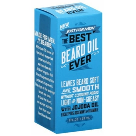 2 Pack - Just For Me The Best Beard Oil Ever,Light & Non-greasy 1 (Gkhair The Best Reviews)