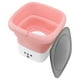 thumbnail image 2 of Portable Washing Machine Foldable Mini Small Portable Washer Washing Machine for Apartment Laundry Travel 100‑240V EU Plug Pink, 2 of 5