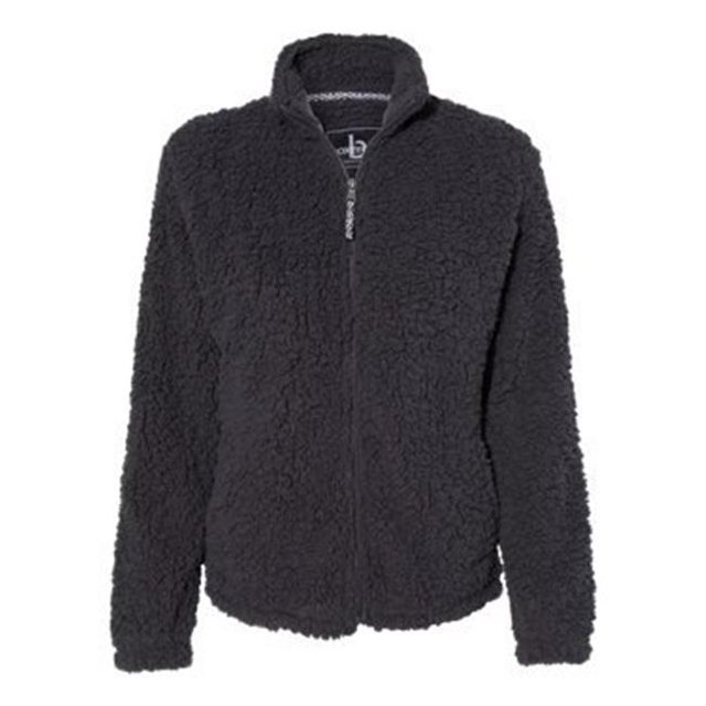 Boxercraft B50503092 Womens Sherpa Full-Zip Jacket, Charcoal - Extra Small