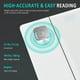 thumbnail image 4 of Báscula digital de baño BalanceFrom para peso corporal, de alta precisión, con pilas, pantalla LED, 181 kg, vidrio templado, color blanco., 4 of 5