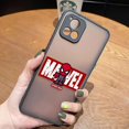 thumbnail image 3 of Matte Case for VIVO Y93 Y91C Y91 Y85 Y77 Y76 Y75 Y73 Y72 Y71 Y53 Y50 Y35 Y22 Y21 4G 5G Case The Handsome Marvel Avengers Cartoon, 3 of 5