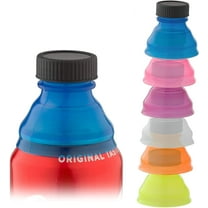 Clear Soda Can Lids (6 Pack) | Superior Can Covers For Soda, Beer, Energy Drinks, Juice, Seltzer | Must-Have Picnic Accessories & Beach Gadgets | BPA-Free Reusable Fizz Lids