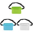 thumbnail image 1 of Riñonera Natación Impermeable Bolsa de Gran Capacidad para Playa Barco Deportes Verde, 1 of 7