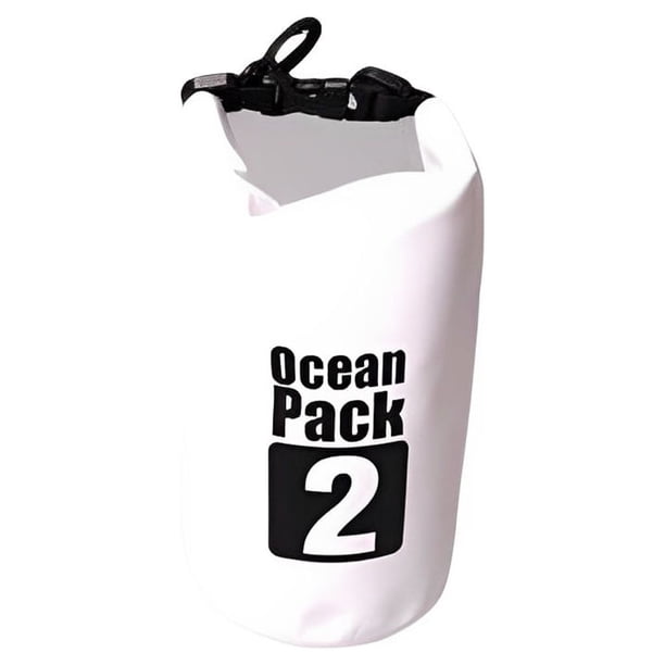 Greeniant Bolsa de natación Bolsas impermeables Paquete de separación húmeda portátil de larga duración Llaves de teléfono Viaje de Deportes acuáticos Blanco