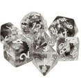 thumbnail image 2 of Nebulous Black DnD Dice Set | Dungeons and Dragons | 7 Dice RPG Polyhedral Set, 2 of 3
