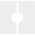 thumbnail image 4 of 10"OD x 3"ID x 3 1/2"C x 1"P Knox Architectural Grade PVC Contemporary Ceiling Medallion, Two Piece, 4 of 11