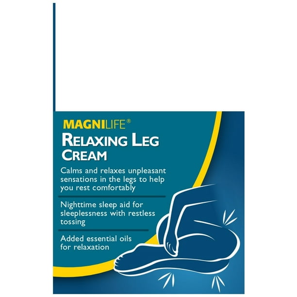 MagniLife Relaxing Leg Cream, Pain Reliever, 4 oz - Walmart.com