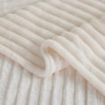 thumbnail image 3 of Mainstays Rib Blanket White Twin, 3 of 8