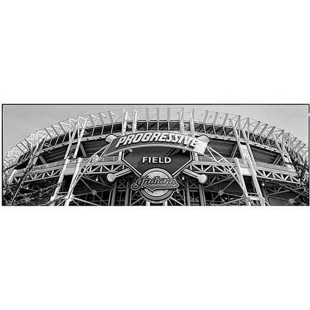 Trademark Fine Art Preston Progressive Field Canvas Wall Art - 8x24