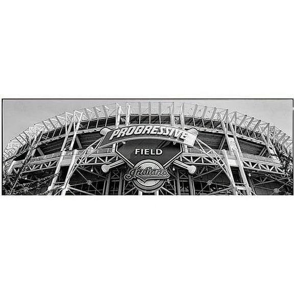 Trademark Fine Art Preston Progressive Field Canvas Wall Art - 8x24