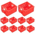 thumbnail image 1 of Cajas de zócalo de pared de 10 piezas 86 Tipo Cajas de montaje de casquillo de pared Cajas de unión, 1 of 6
