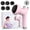 Pink, variant on Mifanstech Handheld Back Massager, Ultra-Quiet Powerful Muscle Massager, Deep Tissue Massage Gun, Abdominal Fat Massager, Body Sculpting Machine featuring 5 Interchangeable Massage Heads, Pink