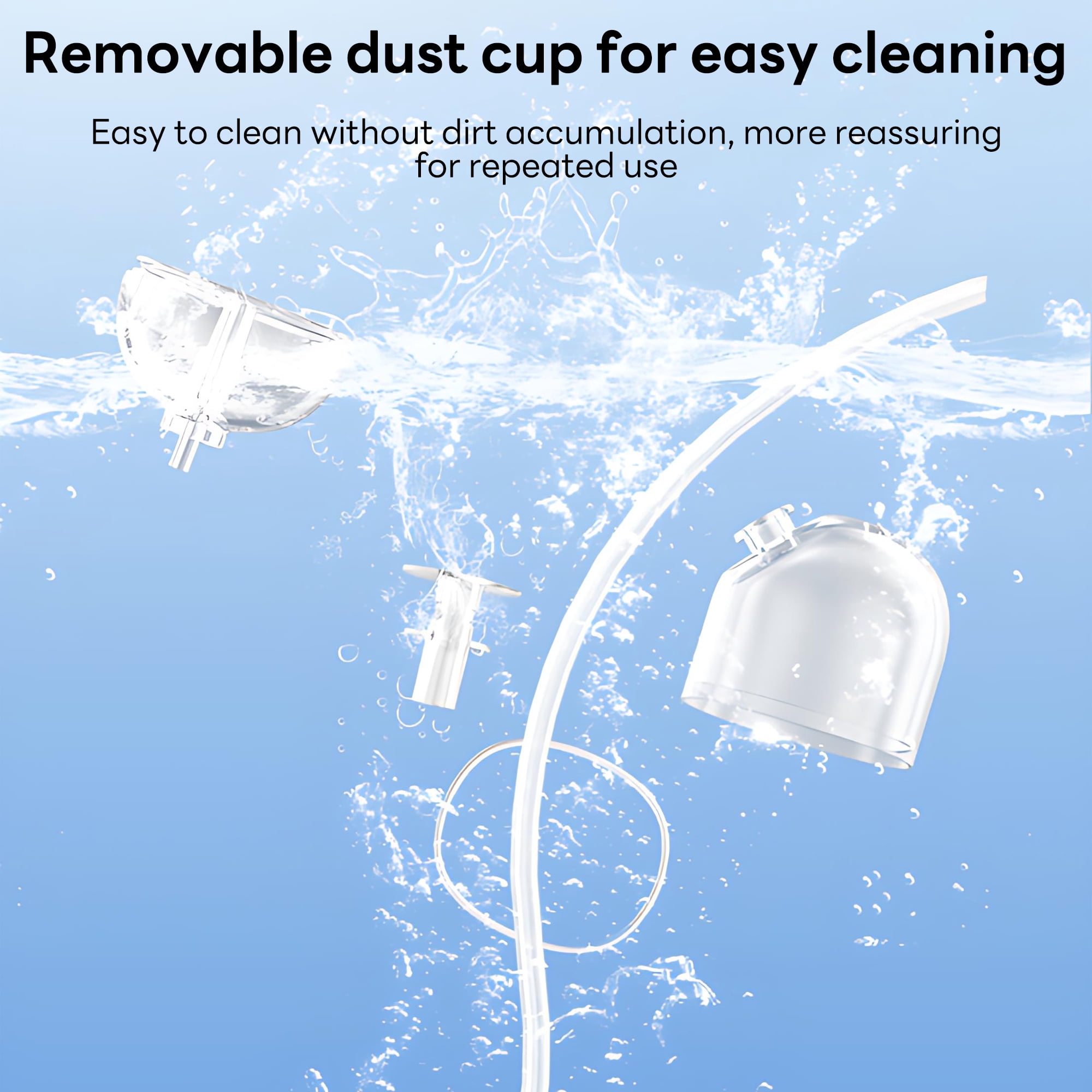 INSMART Nasal Aspirator for Baby, 9-Level Electric Automatic Nose Sucker with 3 Tips