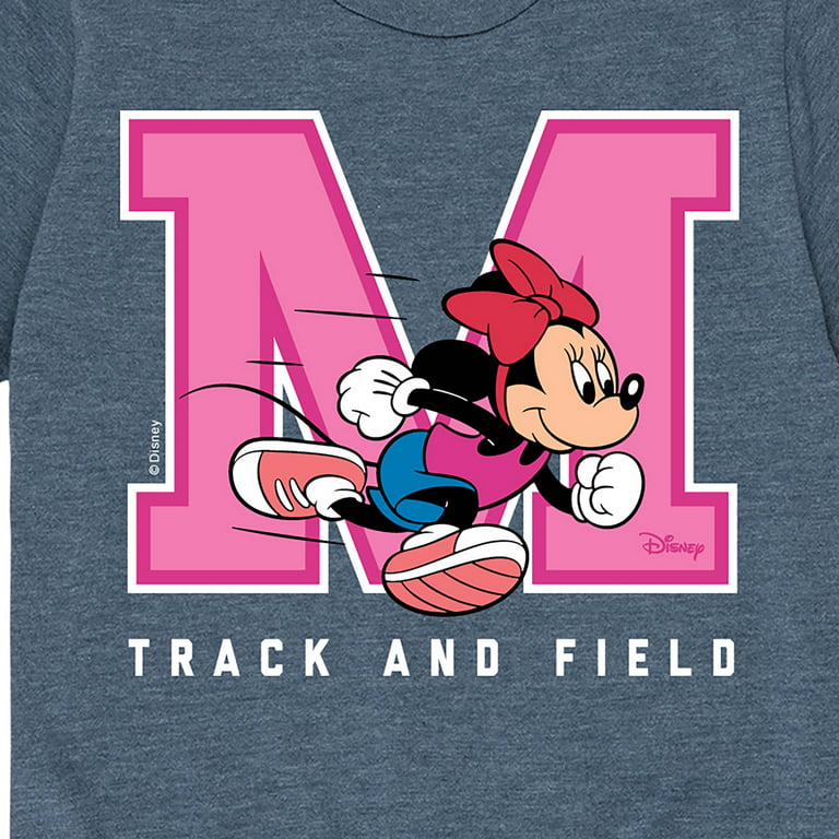 Disney - Minnie Track And Field - Toddler And Youth Short Sleeve