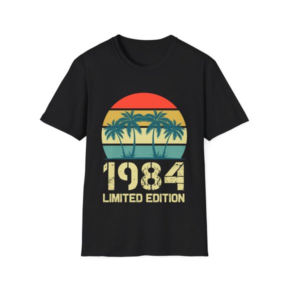 Vintage 1984 Birthday Shirts for Men Funny 1984 Birthday Mens T Shirts