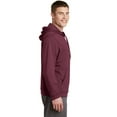 thumbnail image 3 of Sport-Tek Sport Wick Fleece Hooded Pullover-L (Maroon), 3 of 6