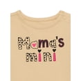 thumbnail image 2 of Garanimals Baby Girl Long Sleeve Graphic Print Bodysuit, Sizes 0M-24M, 2 of 3