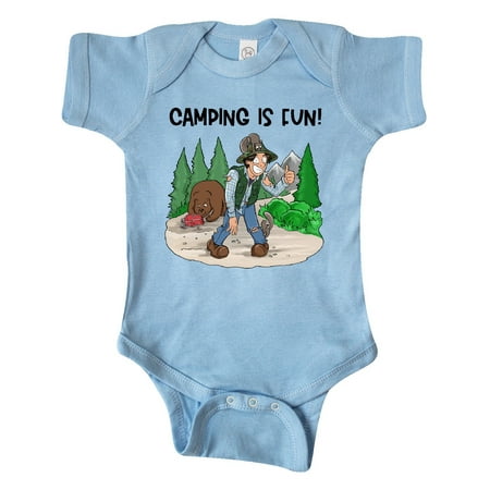 

Inktastic Camping is Fun! Gift Baby Boy or Baby Girl Bodysuit