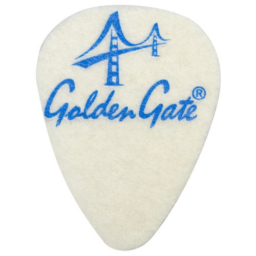 Golden Gate FP1 Ukulele Felt Picks, 3 Pack