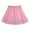 Pink, variant on XIAONU Womens Skirts Three-Layer Star Sequin Half Tulle Skirt High Waist Solid Color Loose Mini Skirts Club Party