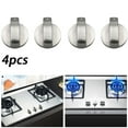 4 pcs Universal Gas Stove Knobs Cooker Oven Hob Control Knobs Switch