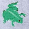 thumbnail image 2 of CafePress - FIN Frog - Cute Infant Baby Football Bodysuit, 2 of 3