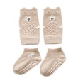 thumbnail image 4 of Juego de protectores de rodillas para bebés, otoño, aprendizaje para bebés, escalones para trepar y prevenir caídas, artefacto para gatear para niños, calcetines de suelo para niños, 4 of 5