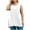White, variant on Admvng Womens Tank Tops Oversized Short Sleeved T-shirt Loose Tank Top L-5XL
