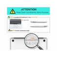 thumbnail image 2 of Case for MacBook Air 11 Inch Model A1370 A1465, Soft Touch Plastic Hard Shell Cover with Keyboard Cover for Apple Mac Air 11", 2 of 7