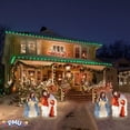 thumbnail image 2 of PMU Christmas Light-Up Nativity Set - Plastic Blow Mold 2 Piece Statue Illuminated with 6' Cord and Light - Nativity Family Set for Lawn, Yard, Home, Indoor and Outdoor Decor - 28 Inch, 2 of 10
