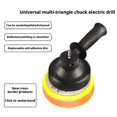 thumbnail image 3 of Car Buffer Polisher,Buffer Polisher for Car Detailing,600-3700 R/Min,700 W,Low Noise Gear Rotation, High Precision, Quiet Grinding Used for Household Use, 3 of 8