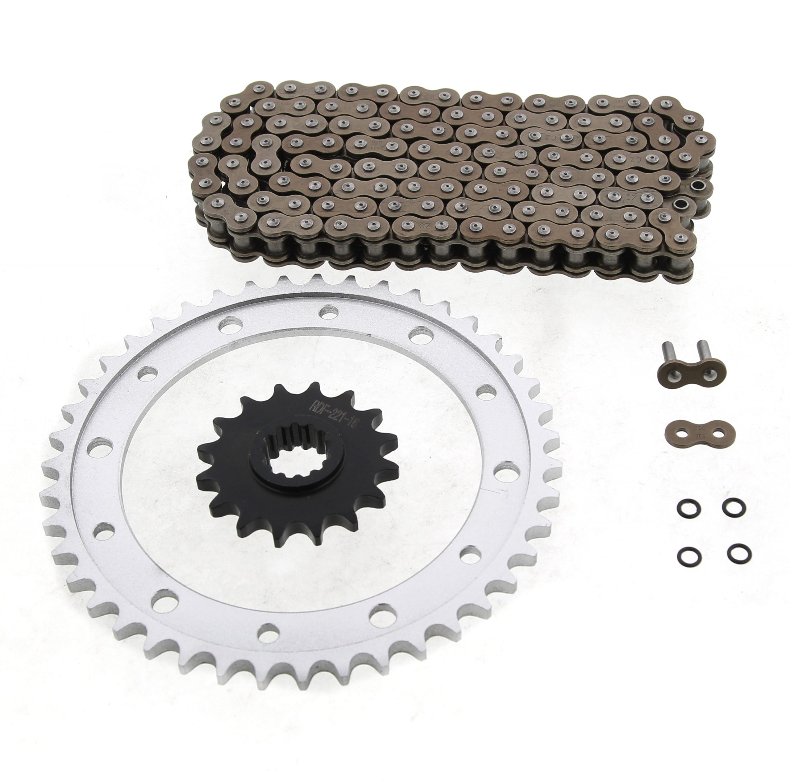 1992 Fits Honda Vfr750f Interceptor 750 Cz Dzo O Ring Chain Sprocket Kit 16 43 110l Walmart Com Walmart Com