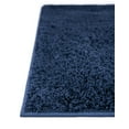 thumbnail image 5 of Unique Loom Studio Solid Shag Collection Area Rug - Sky (5' 1" x 8' Rectangle Midnight Blue), 5 of 6