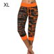 thumbnail image 3 of Mujeres Pantalones de yoga interior deportes al aire libre Pantalones recortados Jogging Ejercicio con cordón ajustable Leggings de cintura ajustable Gimnasio Ropa Naranja XL seitruly OD003018-22, 3 of 7