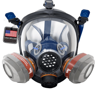 Parcil Safety ST-100X Full Face Survival Gas Mask with Organic