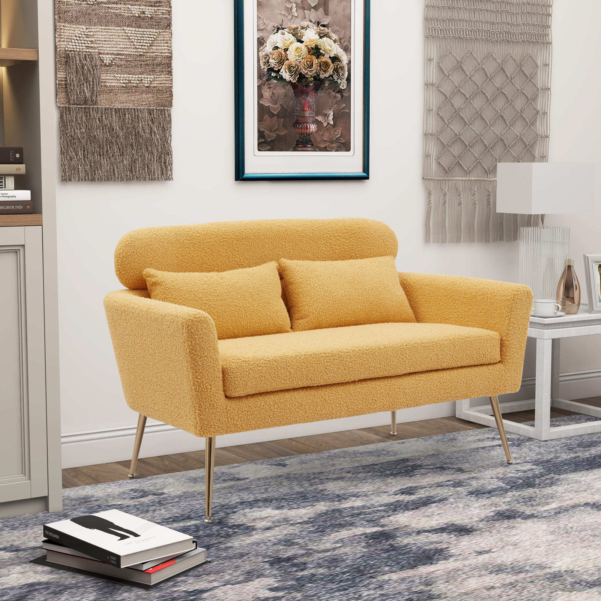 small sofa small mini room couch two-seater sofa for small space