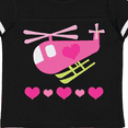 thumbnail image 4 of Inktastic Valentine Pink Heart Helicopter Boys or Girls Toddler T-Shirt, 4 of 5