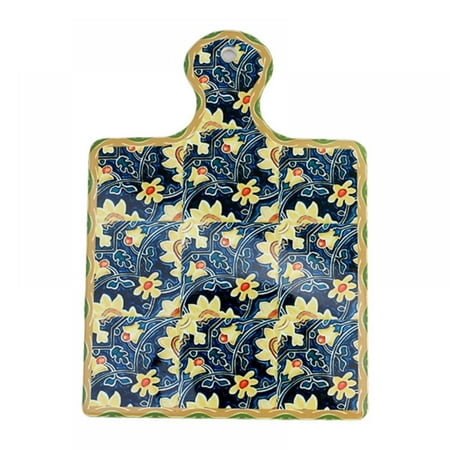 

Mexican Ceramic Tile Pattern Round Placemats for Dining Table Washable Placemats Non-Slip Heat Resistant Kitchen Table Mats