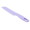 thumbnail image 3 of Bearachild Juegos de cocina para niños Utensilios de cocina reales Utensilios de cocina para niños Pan Lechuga Bordes dentados Platos Mangos ergonómicos Mostrada morado claro Bearachild HA059690-09B, 3 of 6