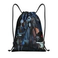 thumbnail image 1 of Goofa The Nightmare Before Christmas Print Drawstring Backpack Bag Sport Gym Sackpack Cinch Bags Drawstring Bags Draw String Sport Bag-Small, 1 of 6