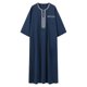 thumbnail image 4 of Ceisia Men's All Seasons Casual Solid Color Button-Up Round Neck Short Sleeve Shirt - Comfortable Daily Gift Outdoor Wear, 4 of 6